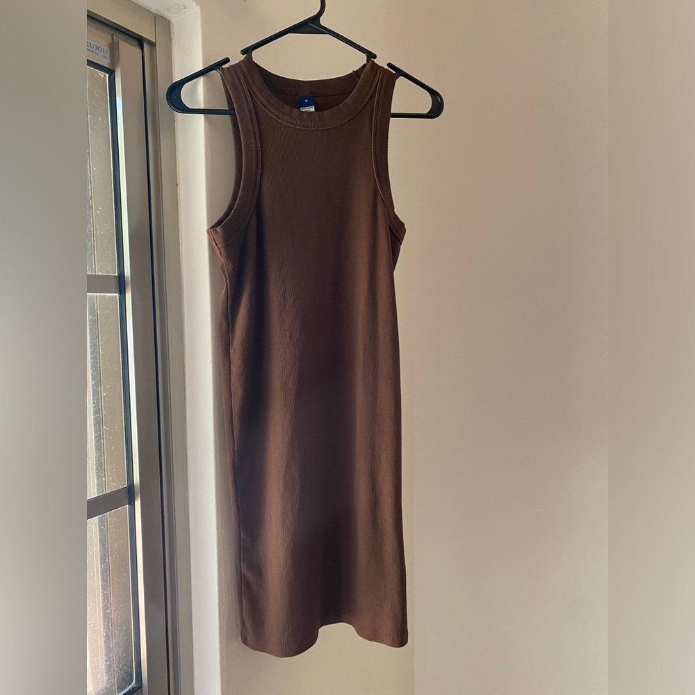 Ribbed Tank Dress